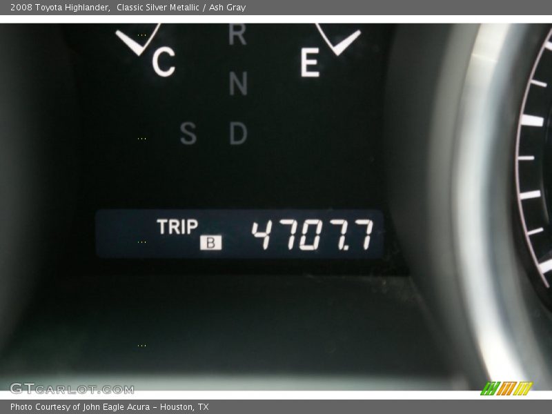 Classic Silver Metallic / Ash Gray 2008 Toyota Highlander