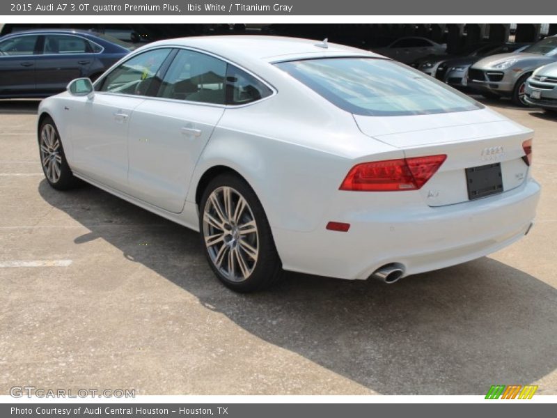Ibis White / Titanium Gray 2015 Audi A7 3.0T quattro Premium Plus