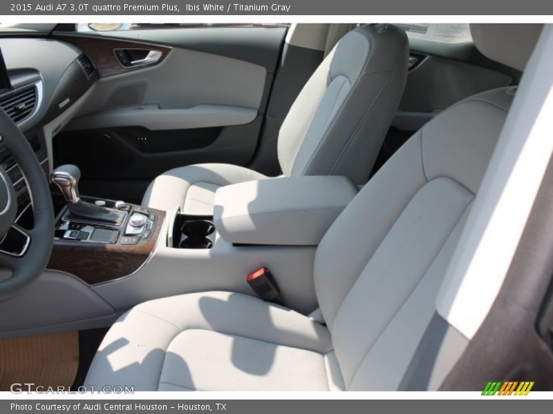 Ibis White / Titanium Gray 2015 Audi A7 3.0T quattro Premium Plus