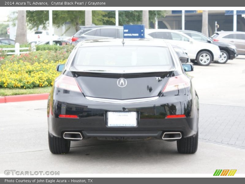 Crystal Black Pearl / Graystone 2014 Acura TL Advance