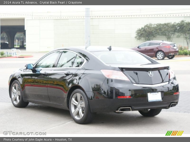 Crystal Black Pearl / Graystone 2014 Acura TL Advance