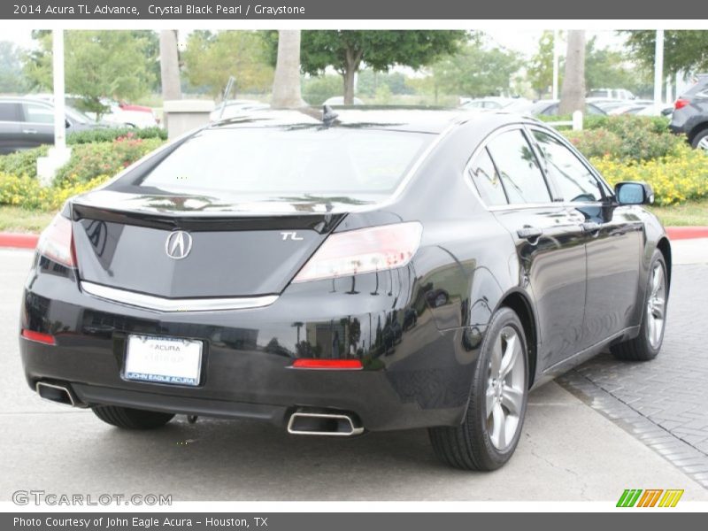 Crystal Black Pearl / Graystone 2014 Acura TL Advance