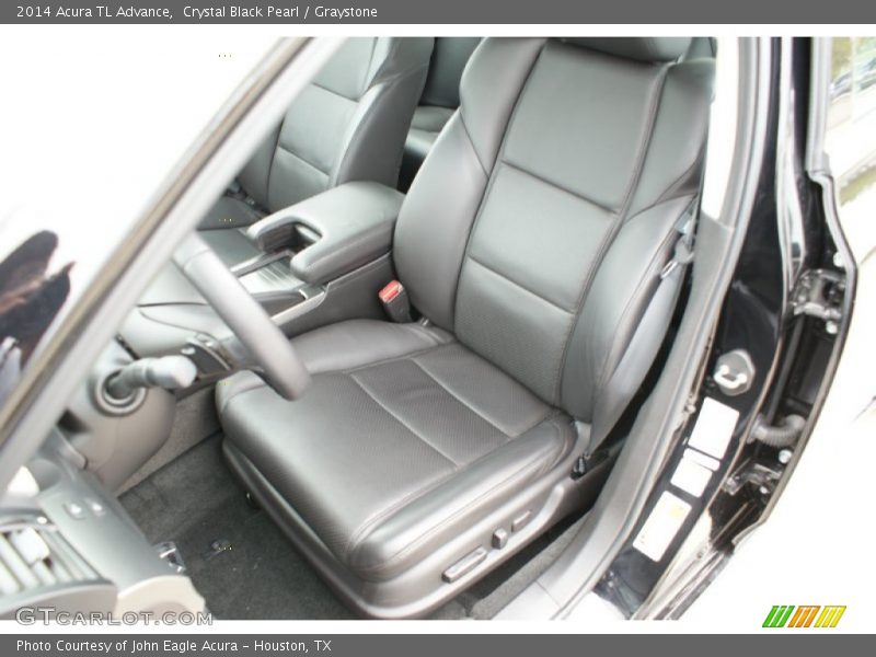 Crystal Black Pearl / Graystone 2014 Acura TL Advance