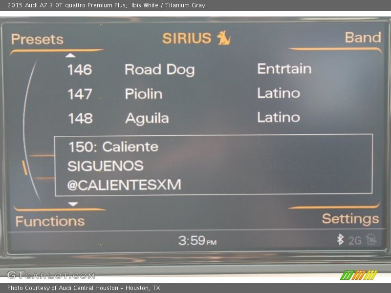 Ibis White / Titanium Gray 2015 Audi A7 3.0T quattro Premium Plus