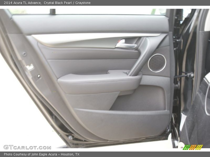 Crystal Black Pearl / Graystone 2014 Acura TL Advance