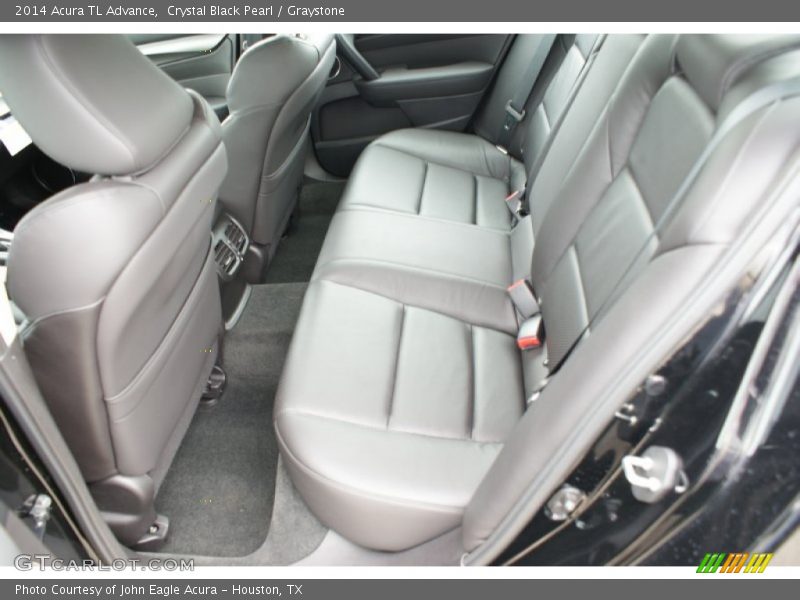 Crystal Black Pearl / Graystone 2014 Acura TL Advance