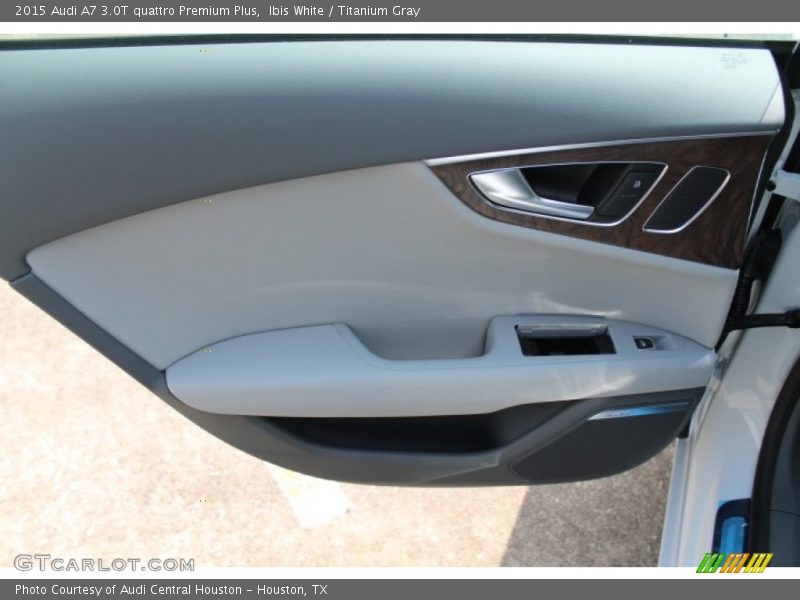 Ibis White / Titanium Gray 2015 Audi A7 3.0T quattro Premium Plus