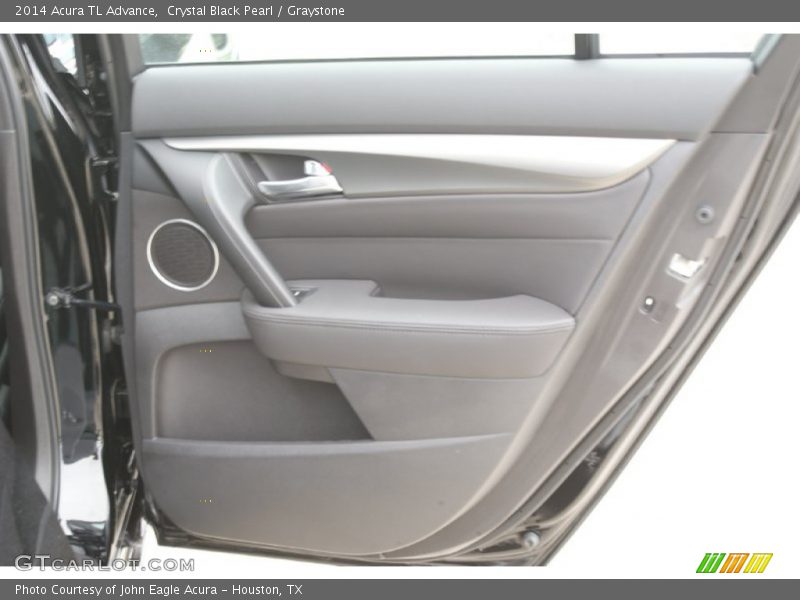 Crystal Black Pearl / Graystone 2014 Acura TL Advance