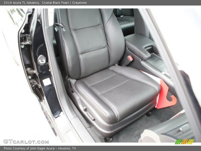 Crystal Black Pearl / Graystone 2014 Acura TL Advance