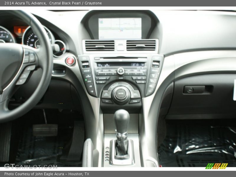Crystal Black Pearl / Graystone 2014 Acura TL Advance
