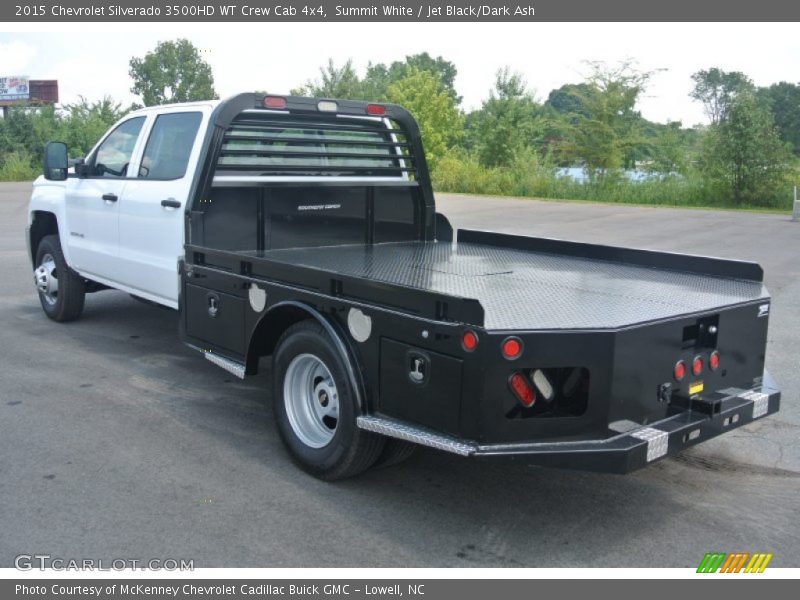 Summit White / Jet Black/Dark Ash 2015 Chevrolet Silverado 3500HD WT Crew Cab 4x4