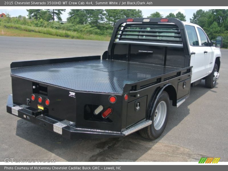 Summit White / Jet Black/Dark Ash 2015 Chevrolet Silverado 3500HD WT Crew Cab 4x4