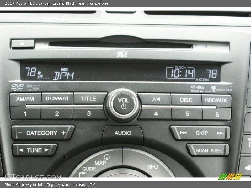 Crystal Black Pearl / Graystone 2014 Acura TL Advance