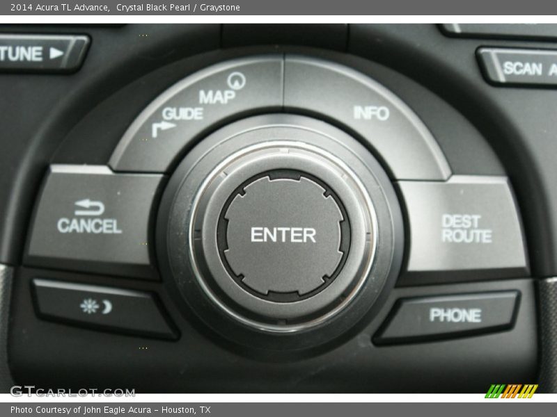 Crystal Black Pearl / Graystone 2014 Acura TL Advance