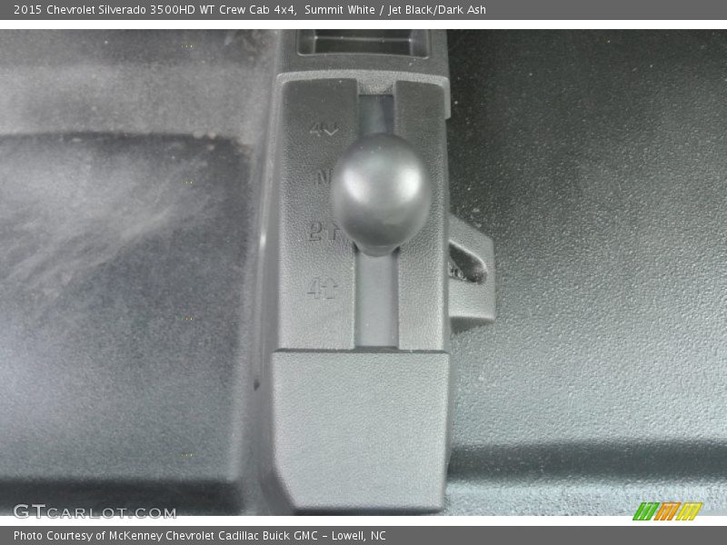 Summit White / Jet Black/Dark Ash 2015 Chevrolet Silverado 3500HD WT Crew Cab 4x4