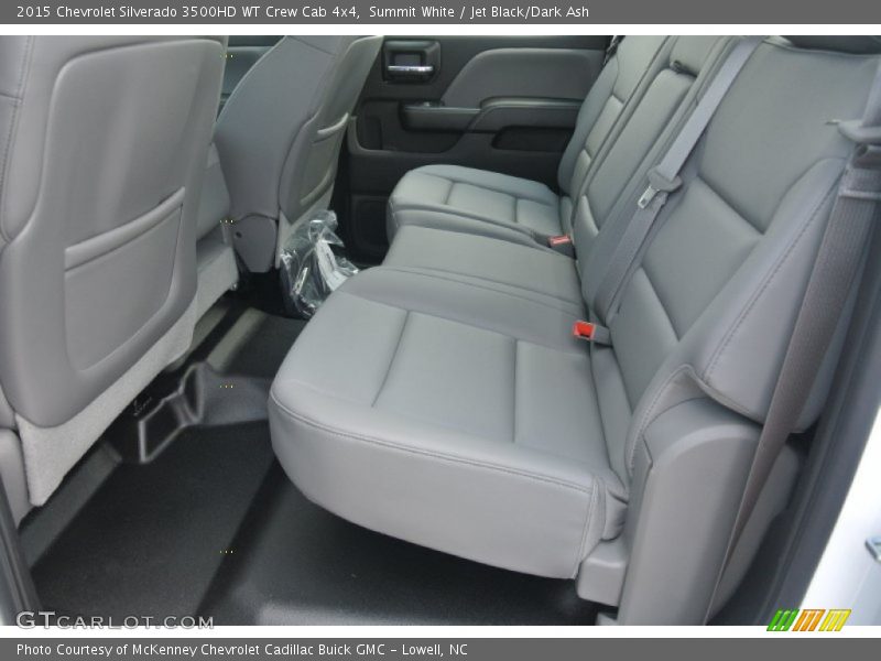 Summit White / Jet Black/Dark Ash 2015 Chevrolet Silverado 3500HD WT Crew Cab 4x4