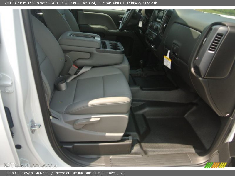 Summit White / Jet Black/Dark Ash 2015 Chevrolet Silverado 3500HD WT Crew Cab 4x4