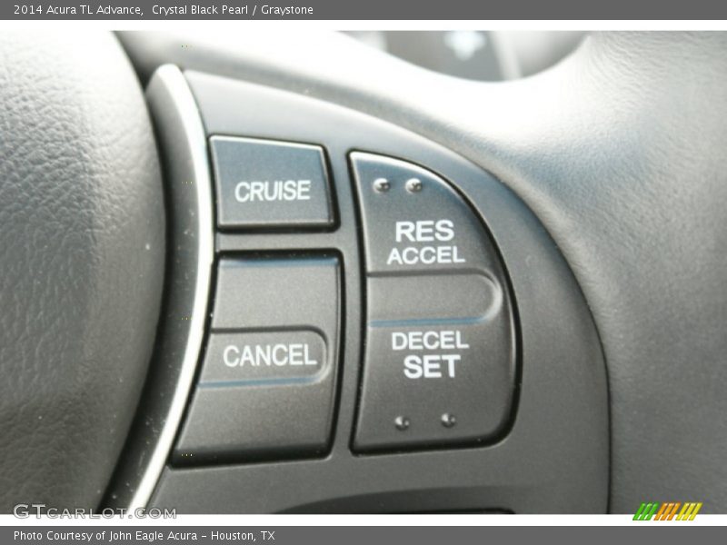 Crystal Black Pearl / Graystone 2014 Acura TL Advance