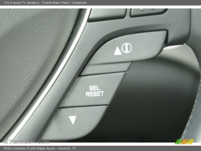 Crystal Black Pearl / Graystone 2014 Acura TL Advance