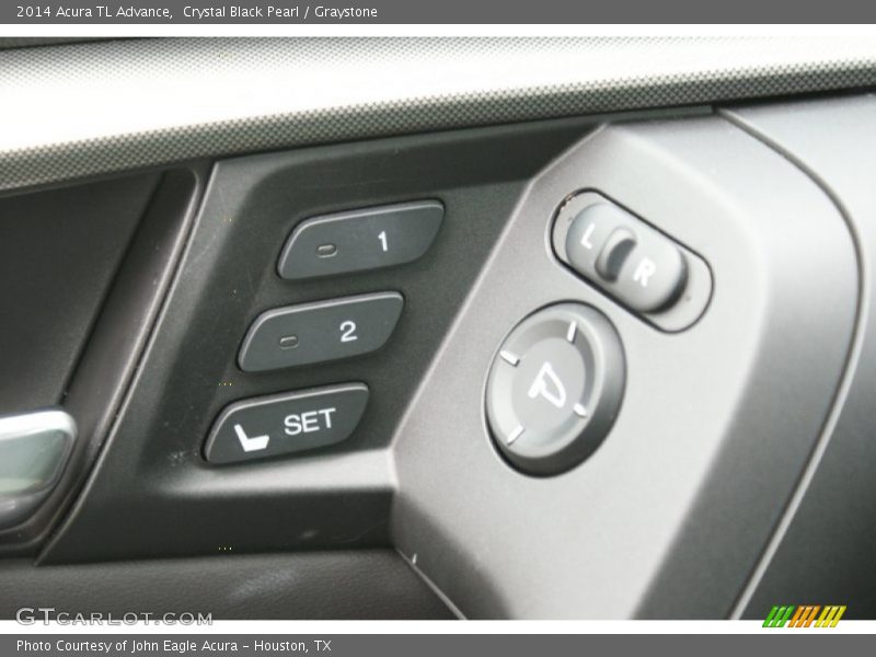 Crystal Black Pearl / Graystone 2014 Acura TL Advance