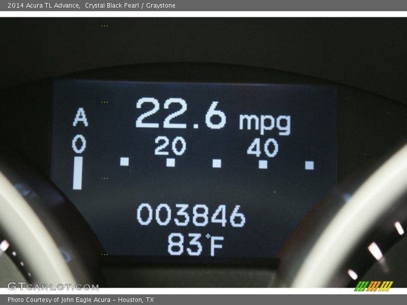 Crystal Black Pearl / Graystone 2014 Acura TL Advance