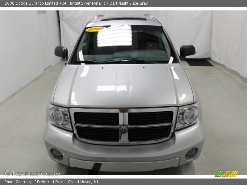 Bright Silver Metallic / Dark/Light Slate Gray 2008 Dodge Durango Limited 4x4