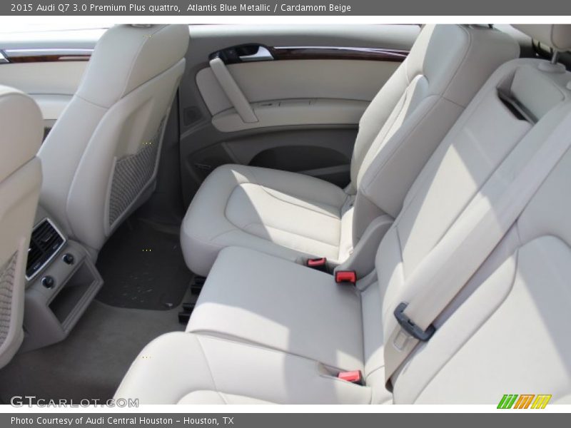 Atlantis Blue Metallic / Cardamom Beige 2015 Audi Q7 3.0 Premium Plus quattro