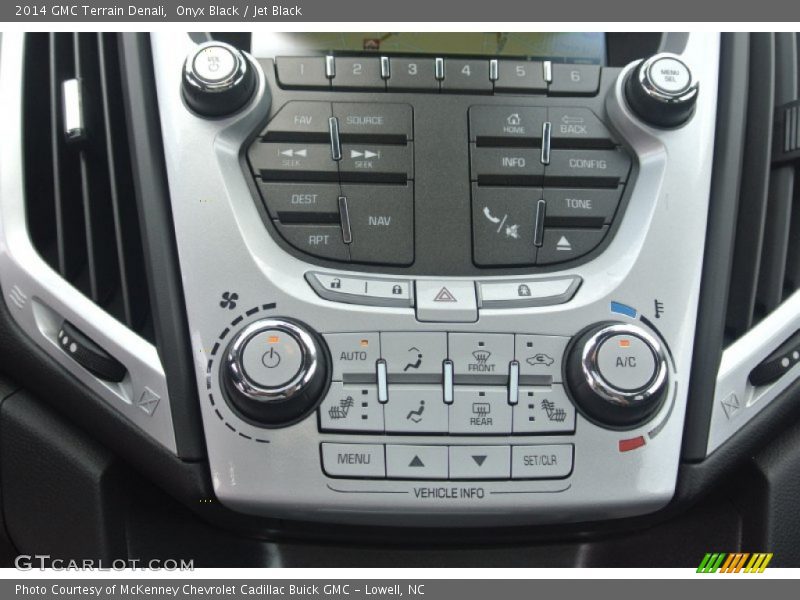 Controls of 2014 Terrain Denali