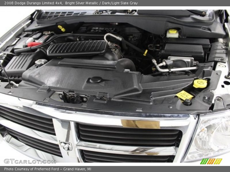 Bright Silver Metallic / Dark/Light Slate Gray 2008 Dodge Durango Limited 4x4