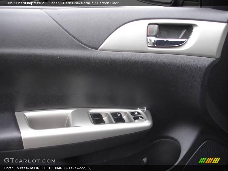 Dark Gray Metallic / Carbon Black 2009 Subaru Impreza 2.5i Sedan