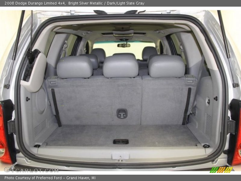 Bright Silver Metallic / Dark/Light Slate Gray 2008 Dodge Durango Limited 4x4