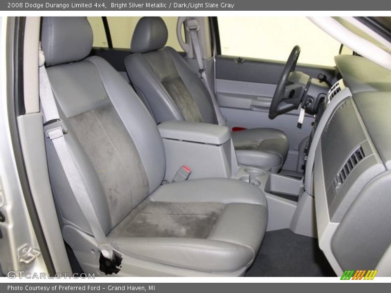 Bright Silver Metallic / Dark/Light Slate Gray 2008 Dodge Durango Limited 4x4