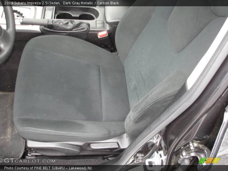Dark Gray Metallic / Carbon Black 2009 Subaru Impreza 2.5i Sedan
