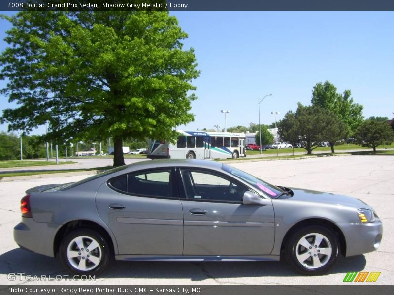 Shadow Gray Metallic / Ebony 2008 Pontiac Grand Prix Sedan
