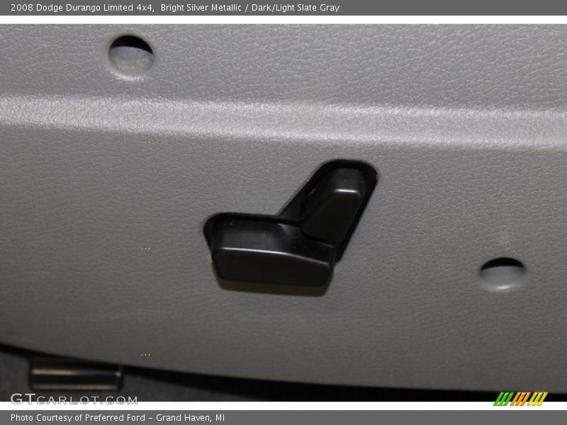 Bright Silver Metallic / Dark/Light Slate Gray 2008 Dodge Durango Limited 4x4