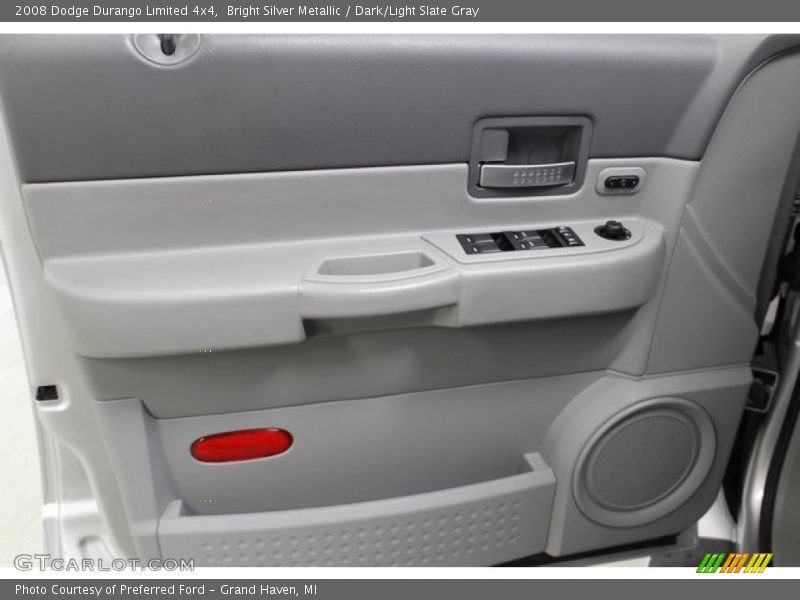 Bright Silver Metallic / Dark/Light Slate Gray 2008 Dodge Durango Limited 4x4