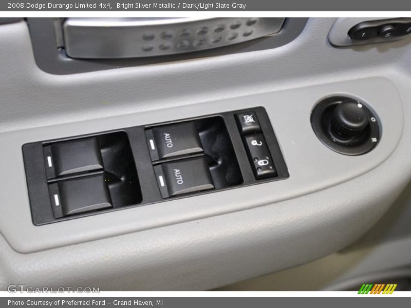 Bright Silver Metallic / Dark/Light Slate Gray 2008 Dodge Durango Limited 4x4