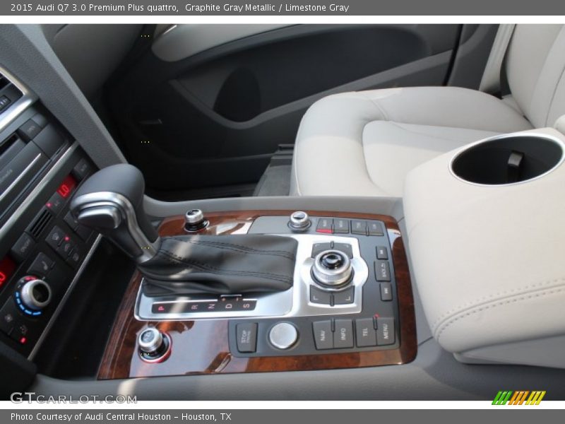 Graphite Gray Metallic / Limestone Gray 2015 Audi Q7 3.0 Premium Plus quattro