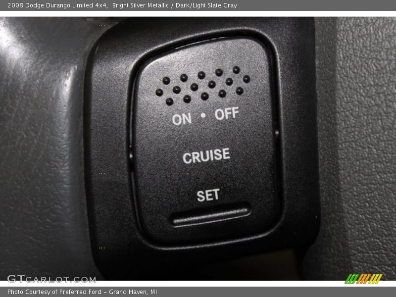 Bright Silver Metallic / Dark/Light Slate Gray 2008 Dodge Durango Limited 4x4