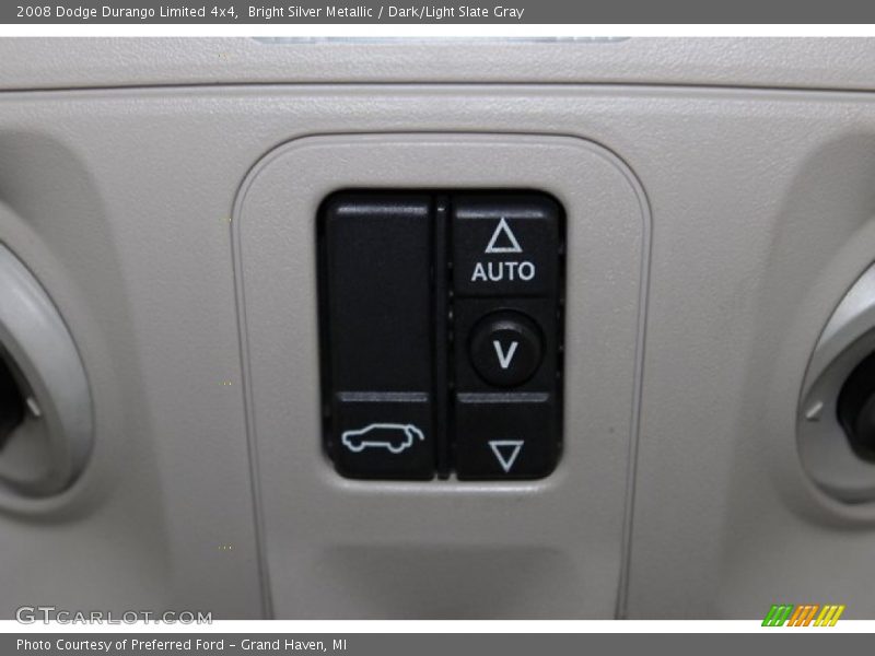 Bright Silver Metallic / Dark/Light Slate Gray 2008 Dodge Durango Limited 4x4