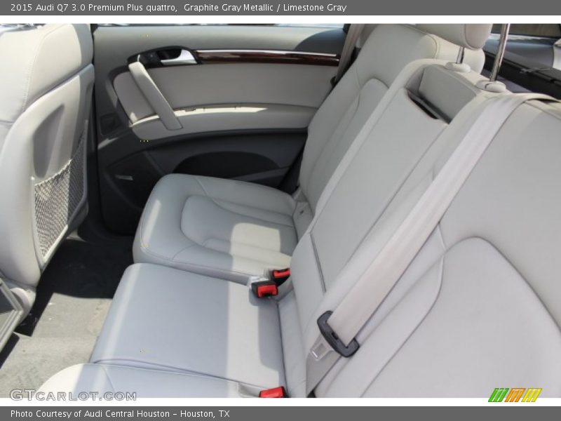 Graphite Gray Metallic / Limestone Gray 2015 Audi Q7 3.0 Premium Plus quattro