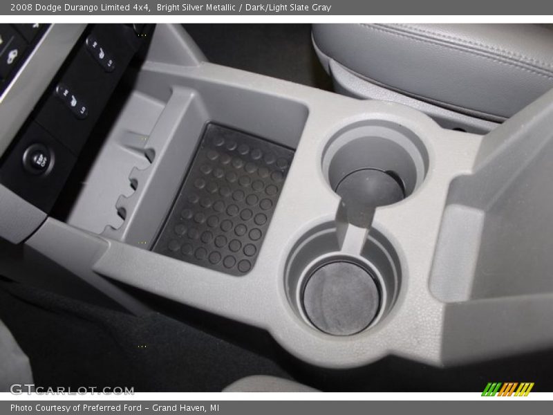 Bright Silver Metallic / Dark/Light Slate Gray 2008 Dodge Durango Limited 4x4