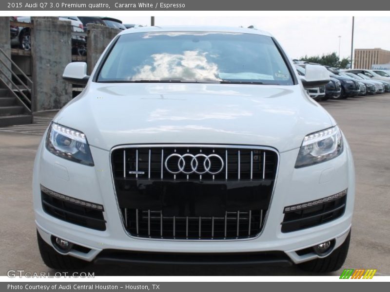 Cararra White / Espresso 2015 Audi Q7 3.0 Premium quattro