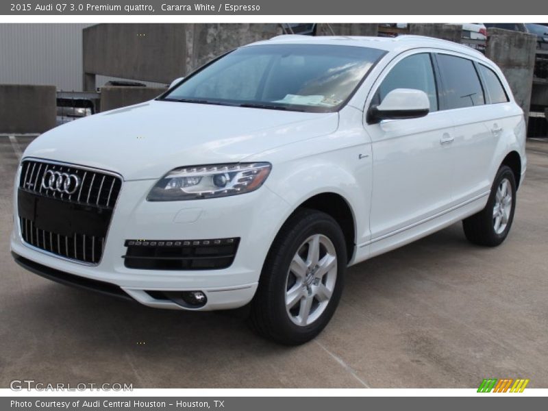 Cararra White / Espresso 2015 Audi Q7 3.0 Premium quattro