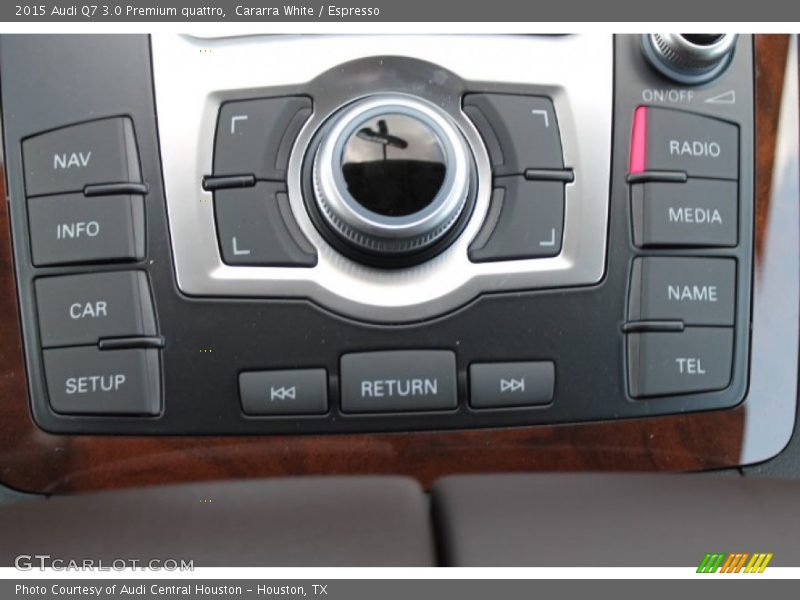 Cararra White / Espresso 2015 Audi Q7 3.0 Premium quattro