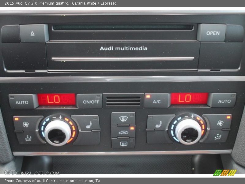 Cararra White / Espresso 2015 Audi Q7 3.0 Premium quattro