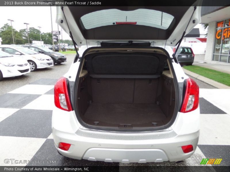 White Pearl Tricoat / Saddle 2013 Buick Encore Premium