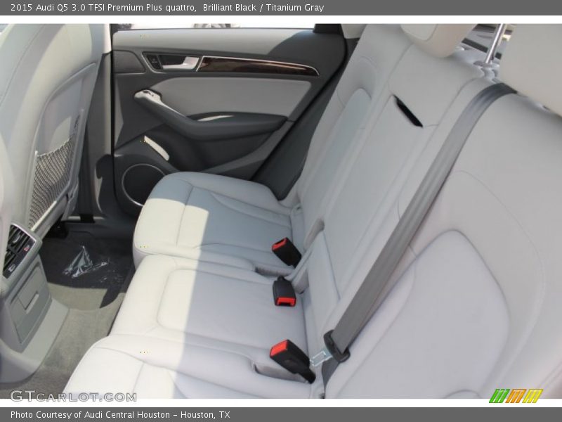 Brilliant Black / Titanium Gray 2015 Audi Q5 3.0 TFSI Premium Plus quattro