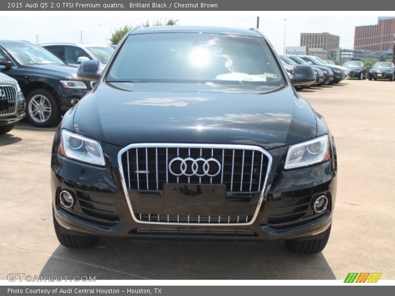 Brilliant Black / Chestnut Brown 2015 Audi Q5 2.0 TFSI Premium quattro