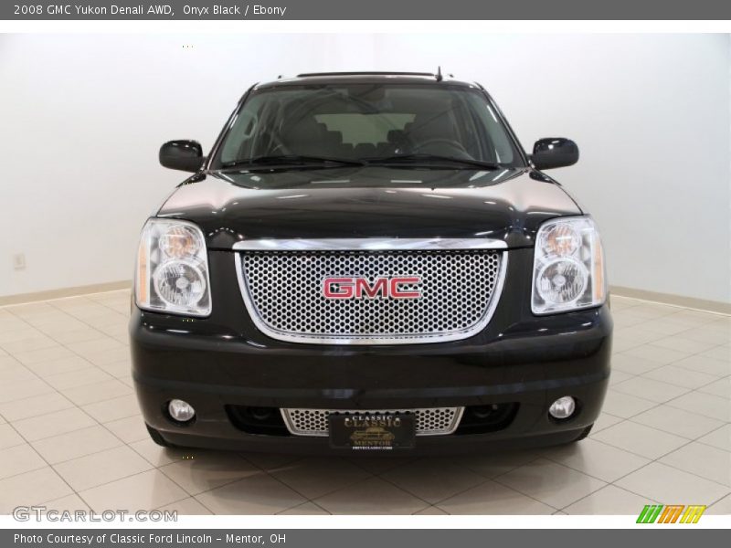 Onyx Black / Ebony 2008 GMC Yukon Denali AWD